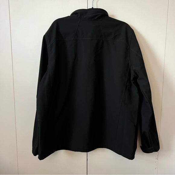 Eddie Bauer Men’s Black Soft Shell Jacket Size 2XL - Picture 2 of 6